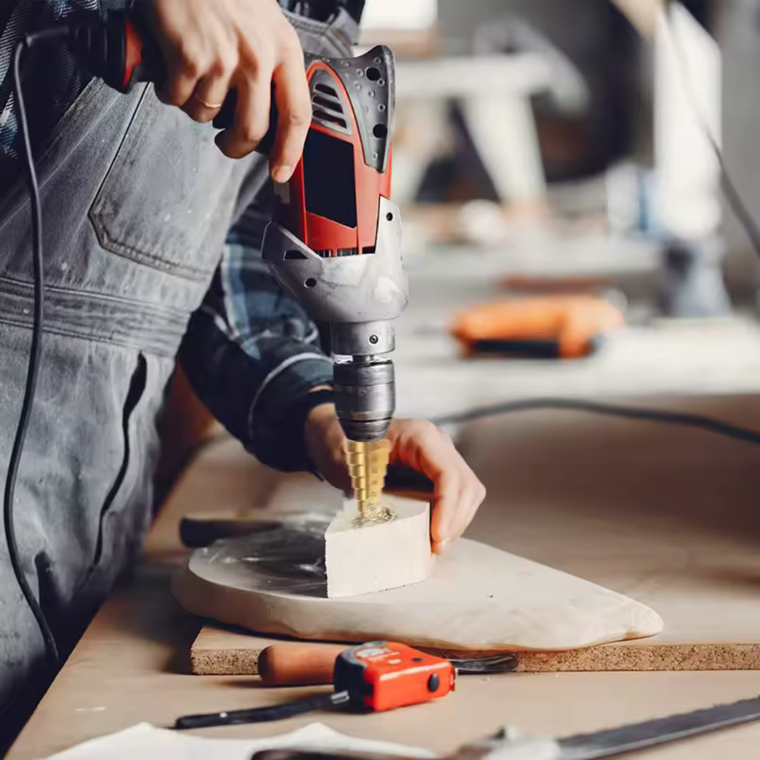 TitanDrill: Pack de Brocas Escalonadas de Titanio